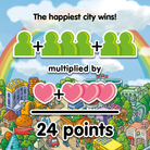 Happy City by Gamewright 2
