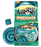 Happy Earth Thinking Putty - Magnetic Storms Series-by-Crazy Aaron's Putty World