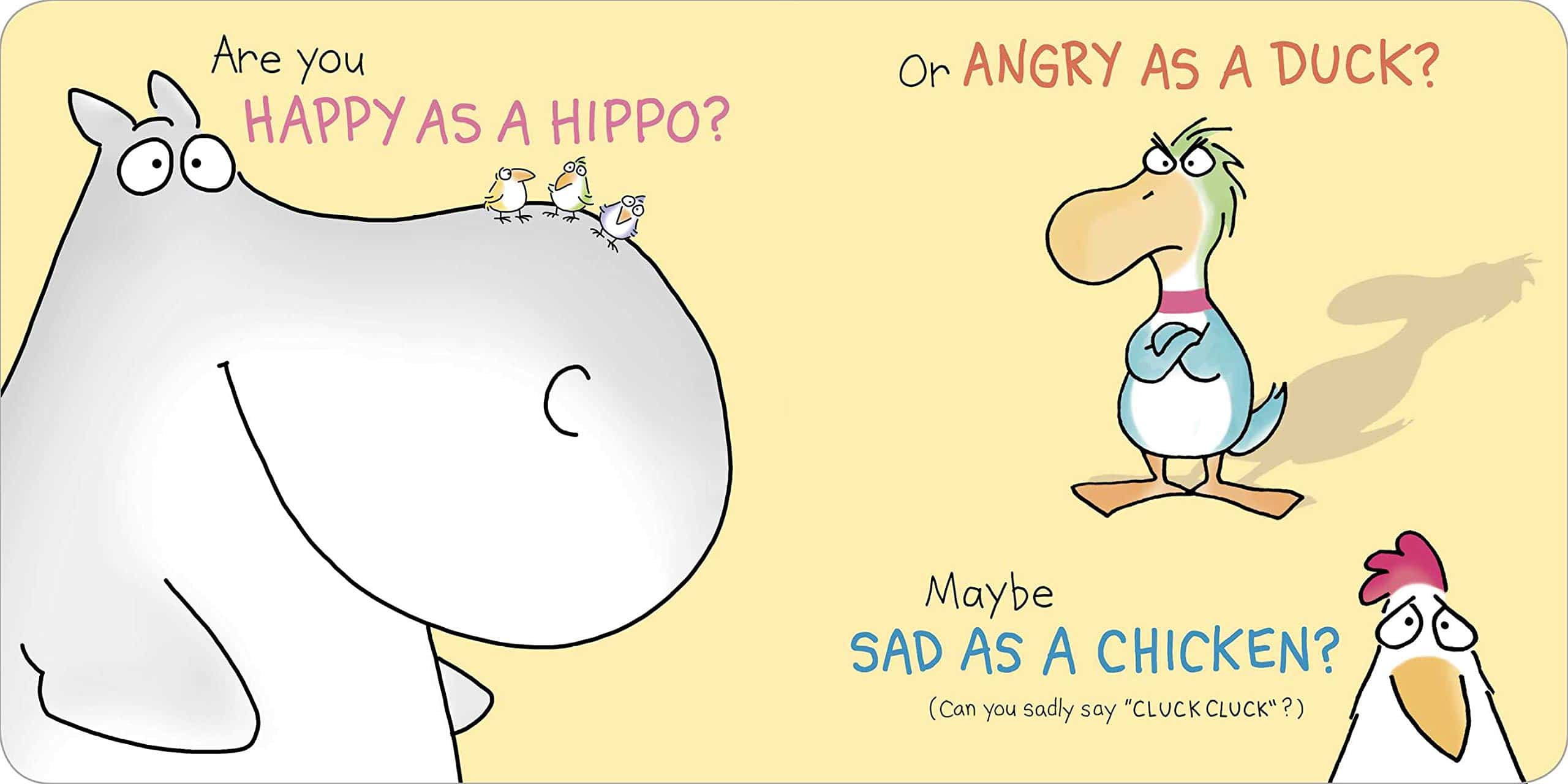 Happy Hippo Angry Duck A Book of Moods by Little Simon 1