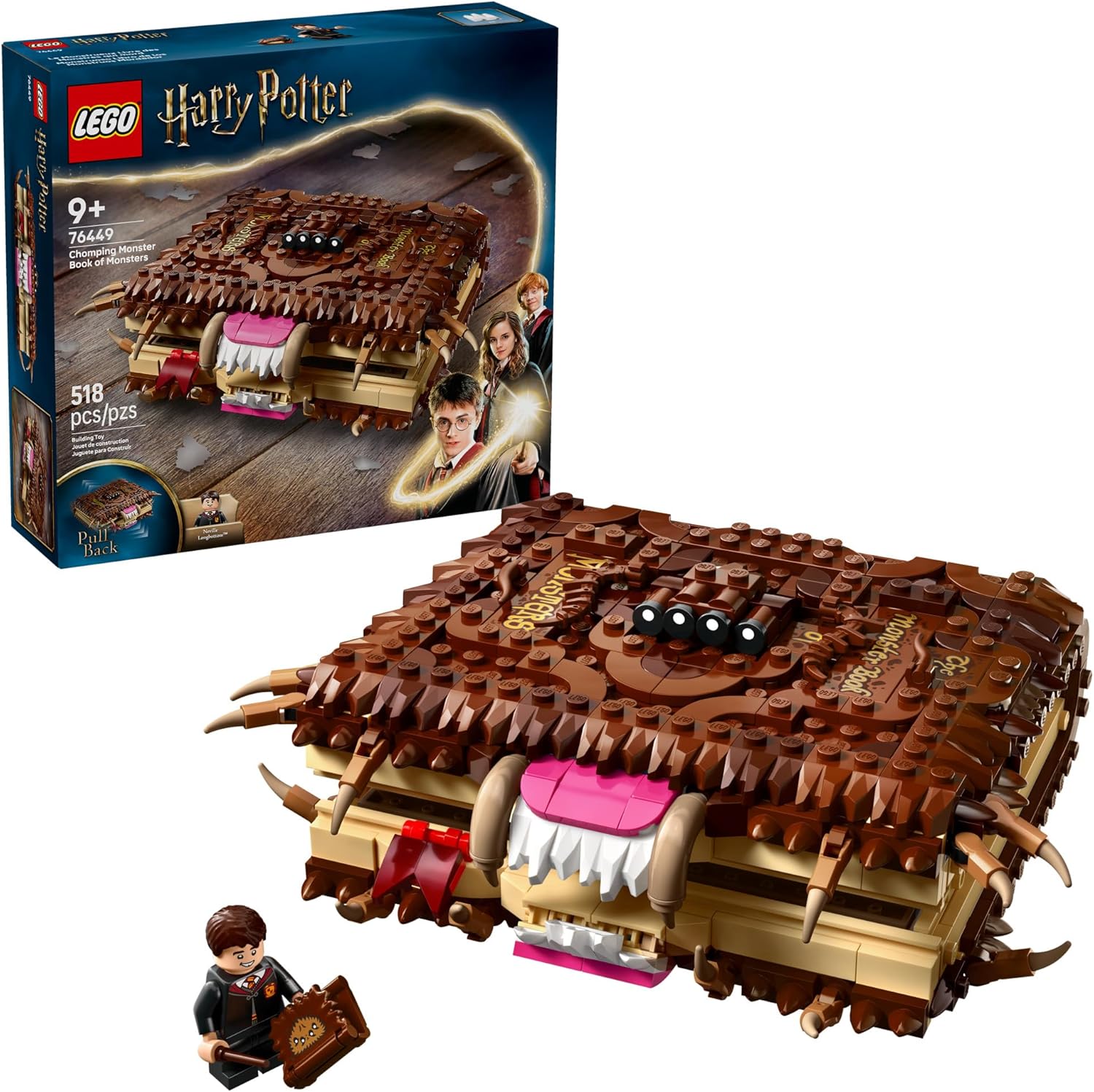 Harry Potter Chomping Monster Book of Monsters-by-Lego