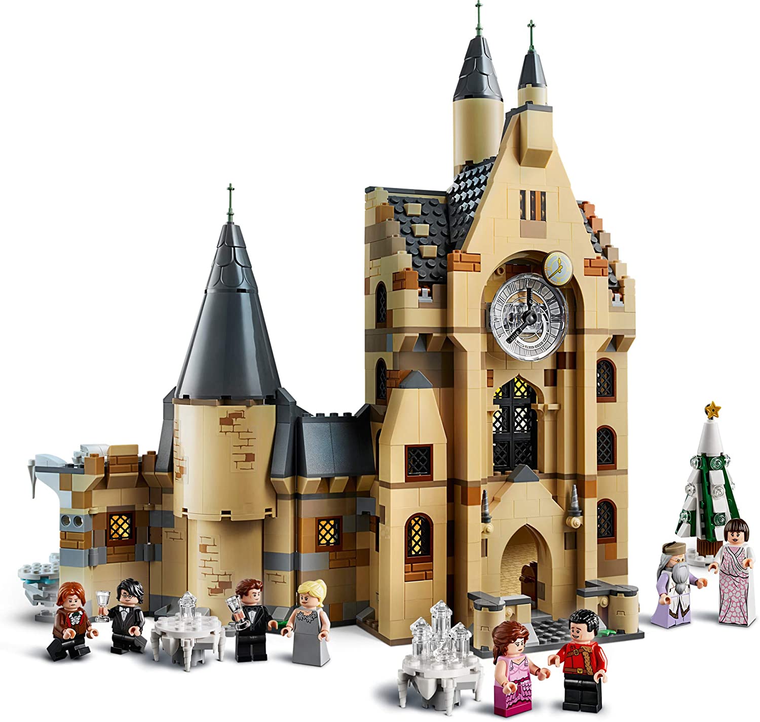 Harry Potter Hogwars Clock Tower by Lego 3
