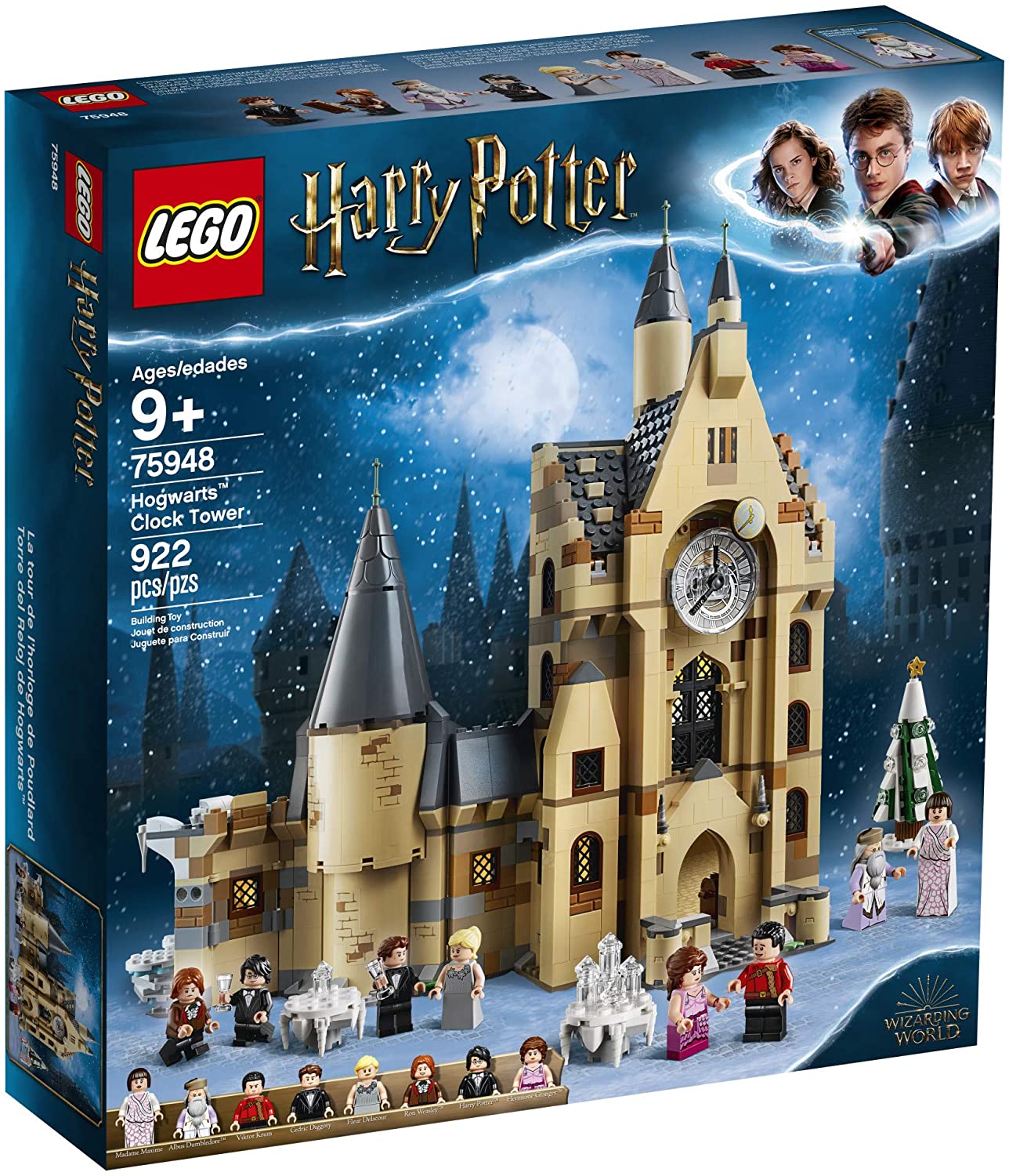 Harry Potter Hogwars Clock Tower by Lego