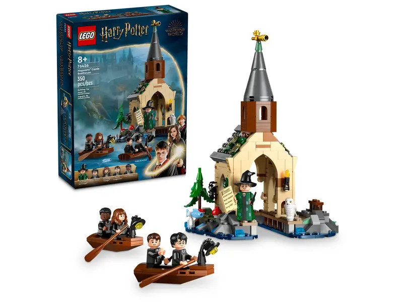 Harry Potter Hogwarts Castle Boathouse-by-Lego