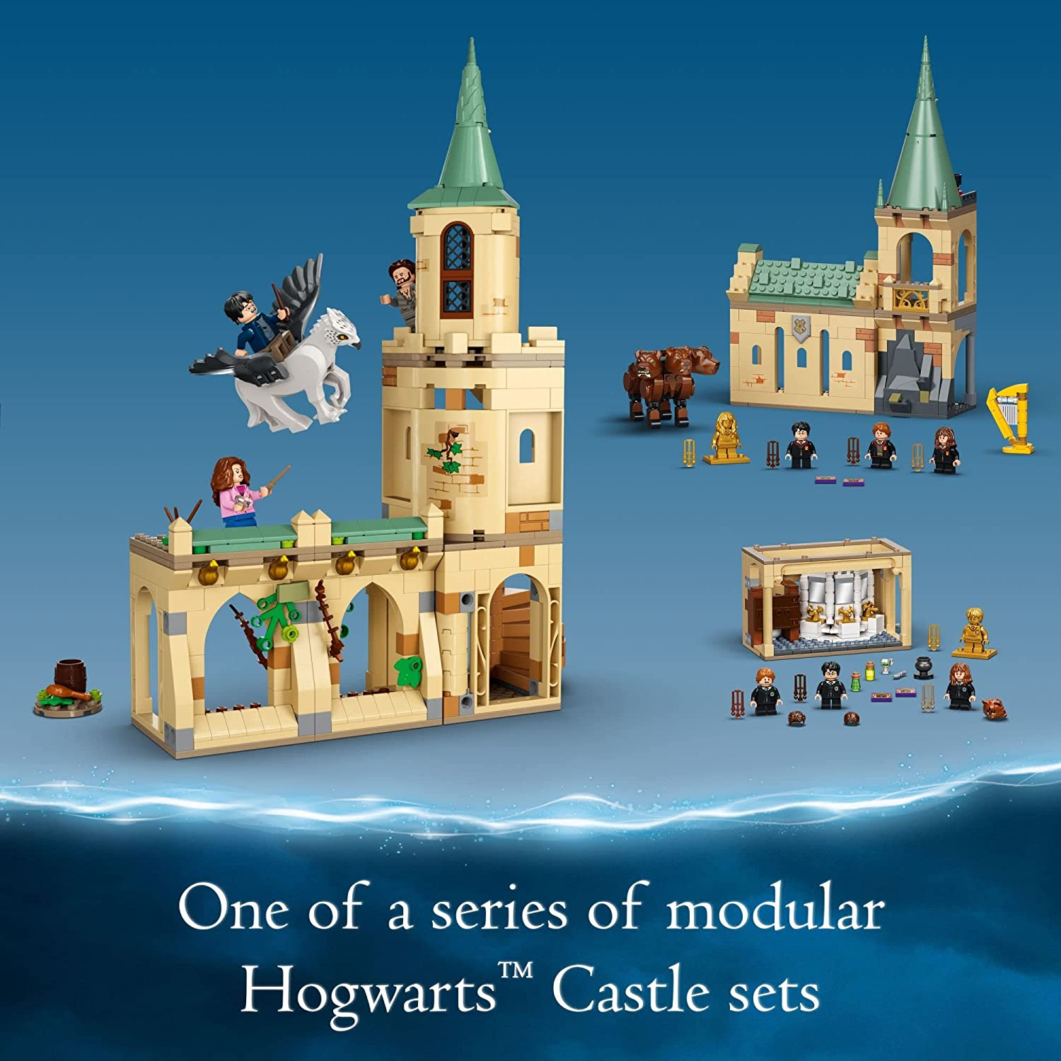 Harry Potter Hogwarts Courtyard Siriuss Rescue by Lego 3
