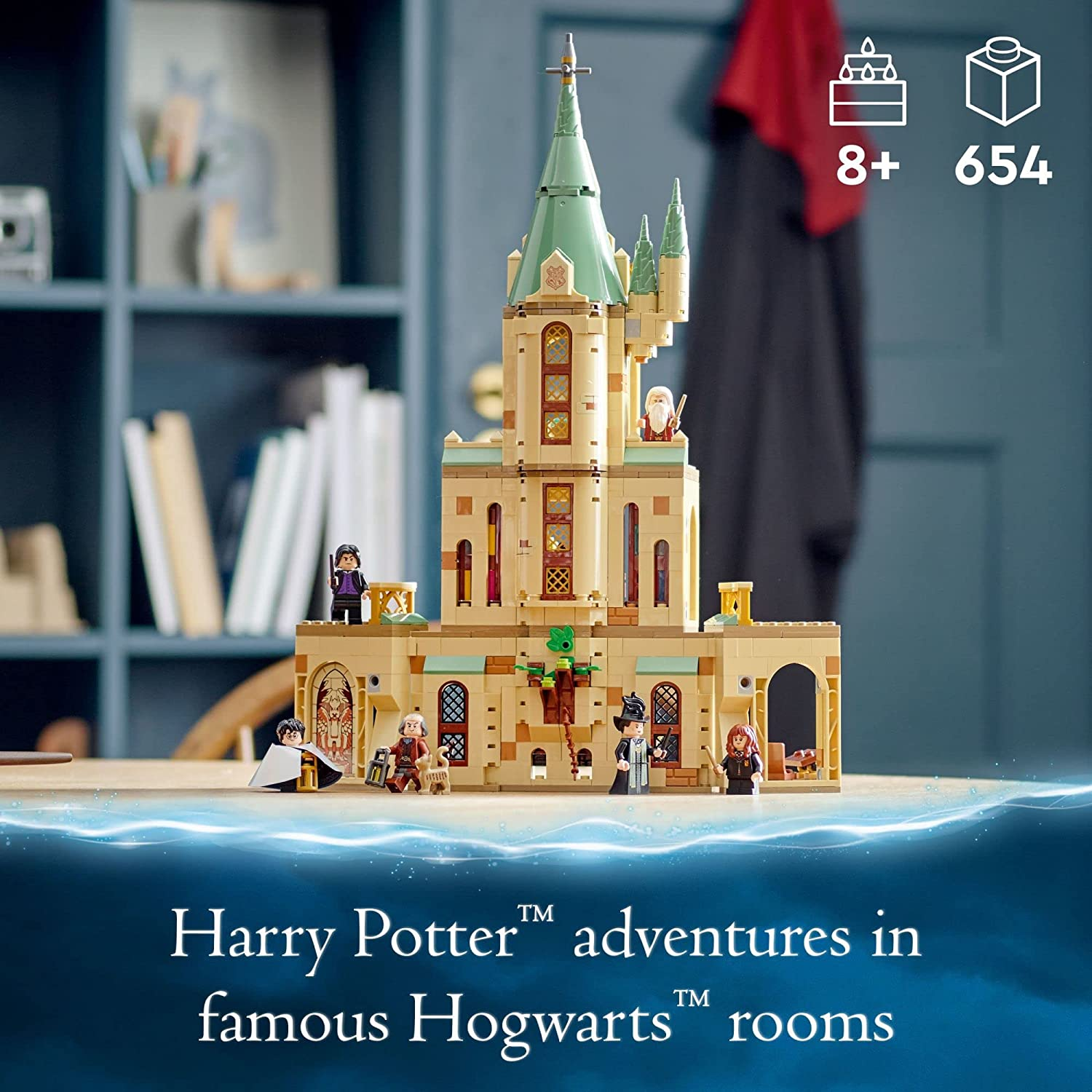 Harry Potter Hogwarts Dumbledores Office by Lego 1