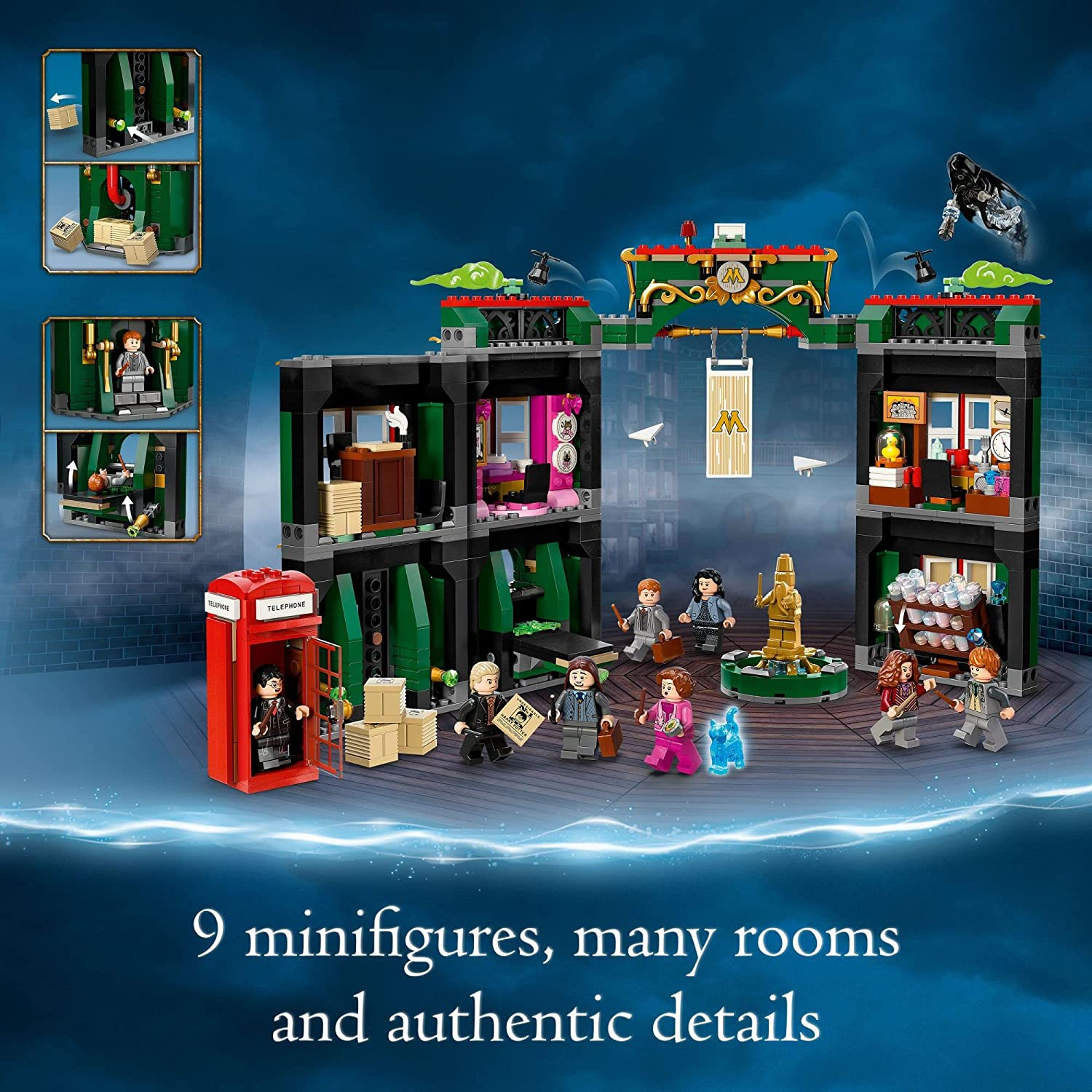 Harry Potter The Ministry of Magic by Lego 3