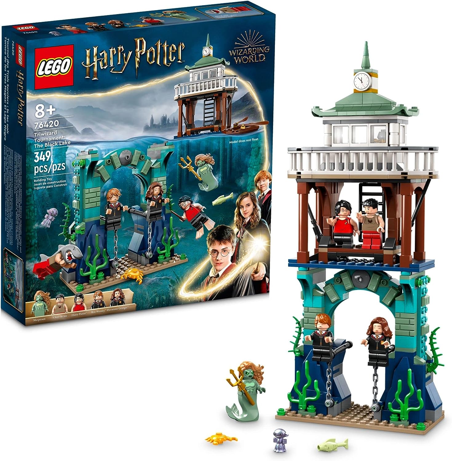 Harry Potter Triwizard Tournament: The Black Lake-by-Lego