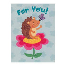 Hedge Hog Blank Enclosure Card by Peaceable Kingdom