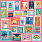 Hello From Around the World 500pc Puzzle by Mudpuppy 1