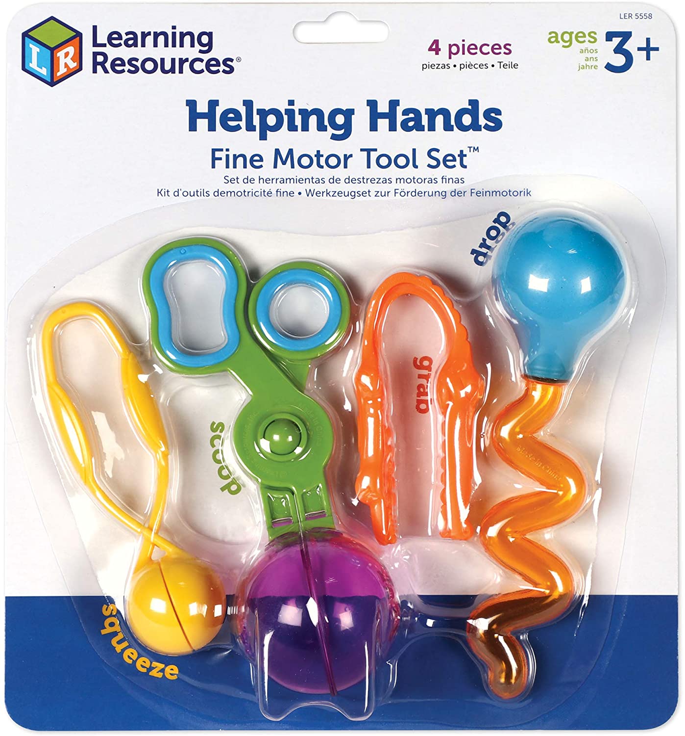 Helping Hands Fine Motor Tool Set – A2Z Science & Toys
