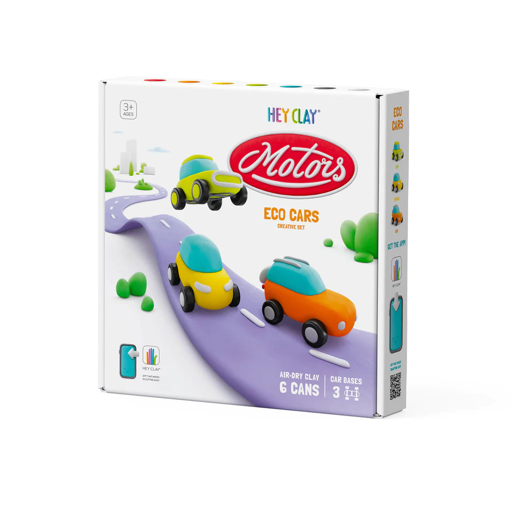 Hey Clay - Eco Cars Air-Dry Clay-by-Hey Clay