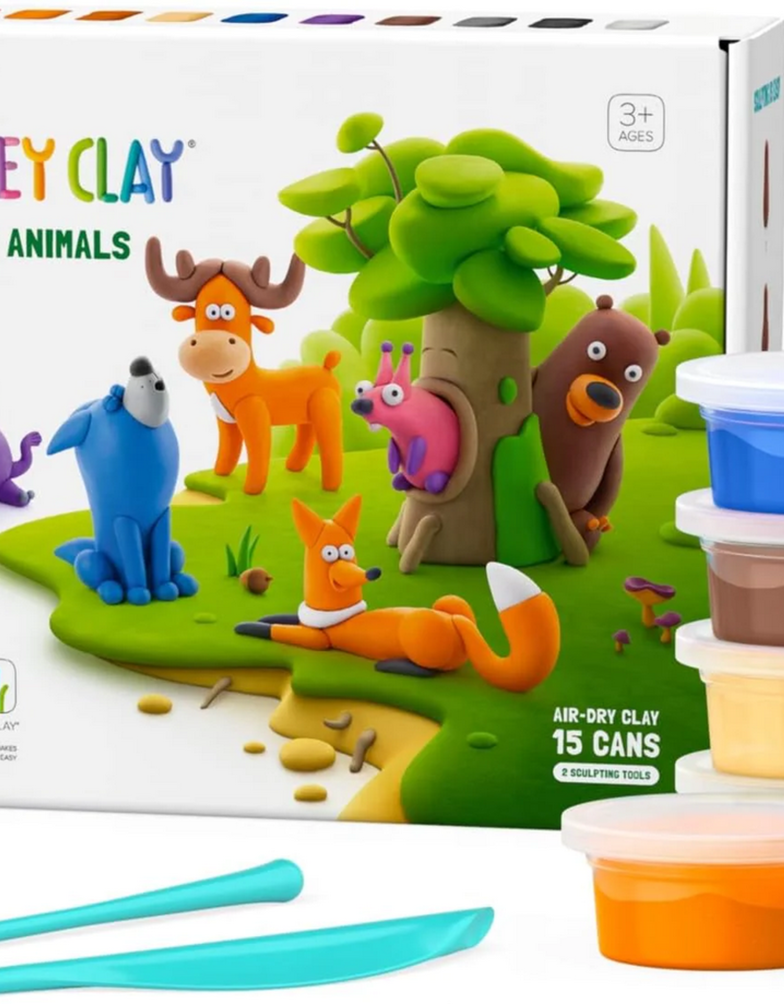 Hey Clay - Forest Animals-by-Fat Brain Toys