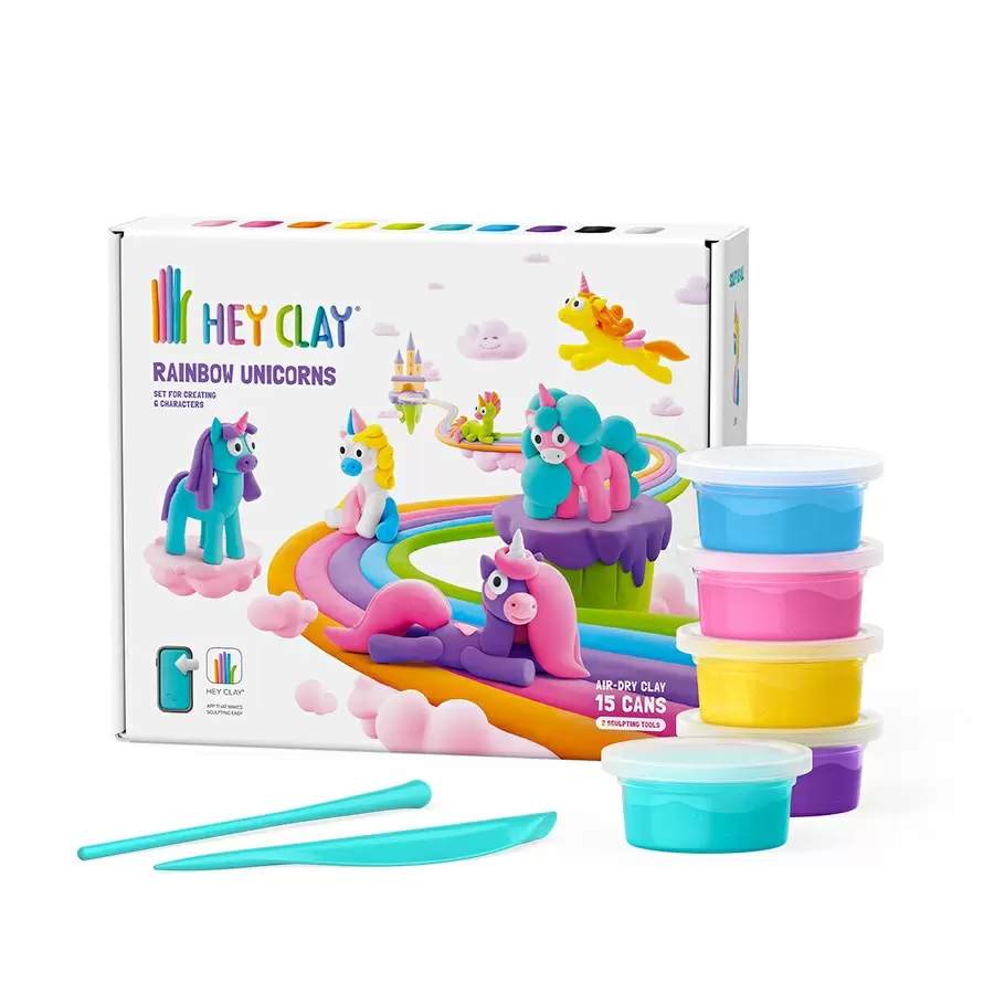 Hey Clay Unicorns-by-Fat Brain Toys