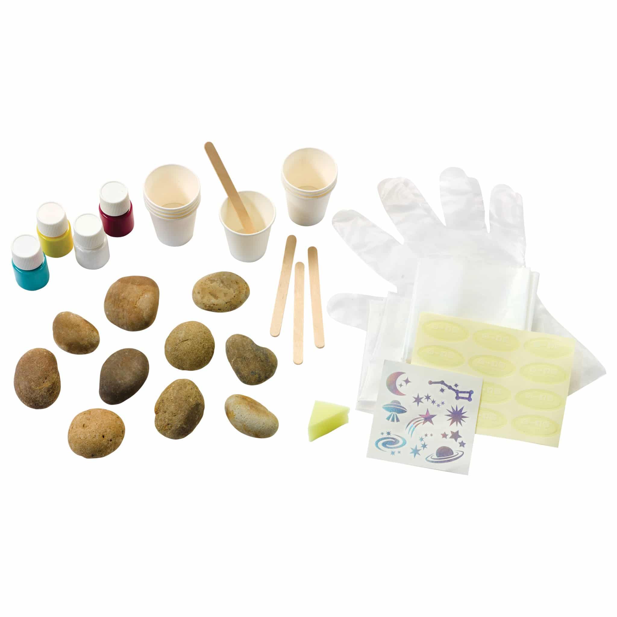 Hide Seek Paint Pour Rocks by Creativity for Kids 7