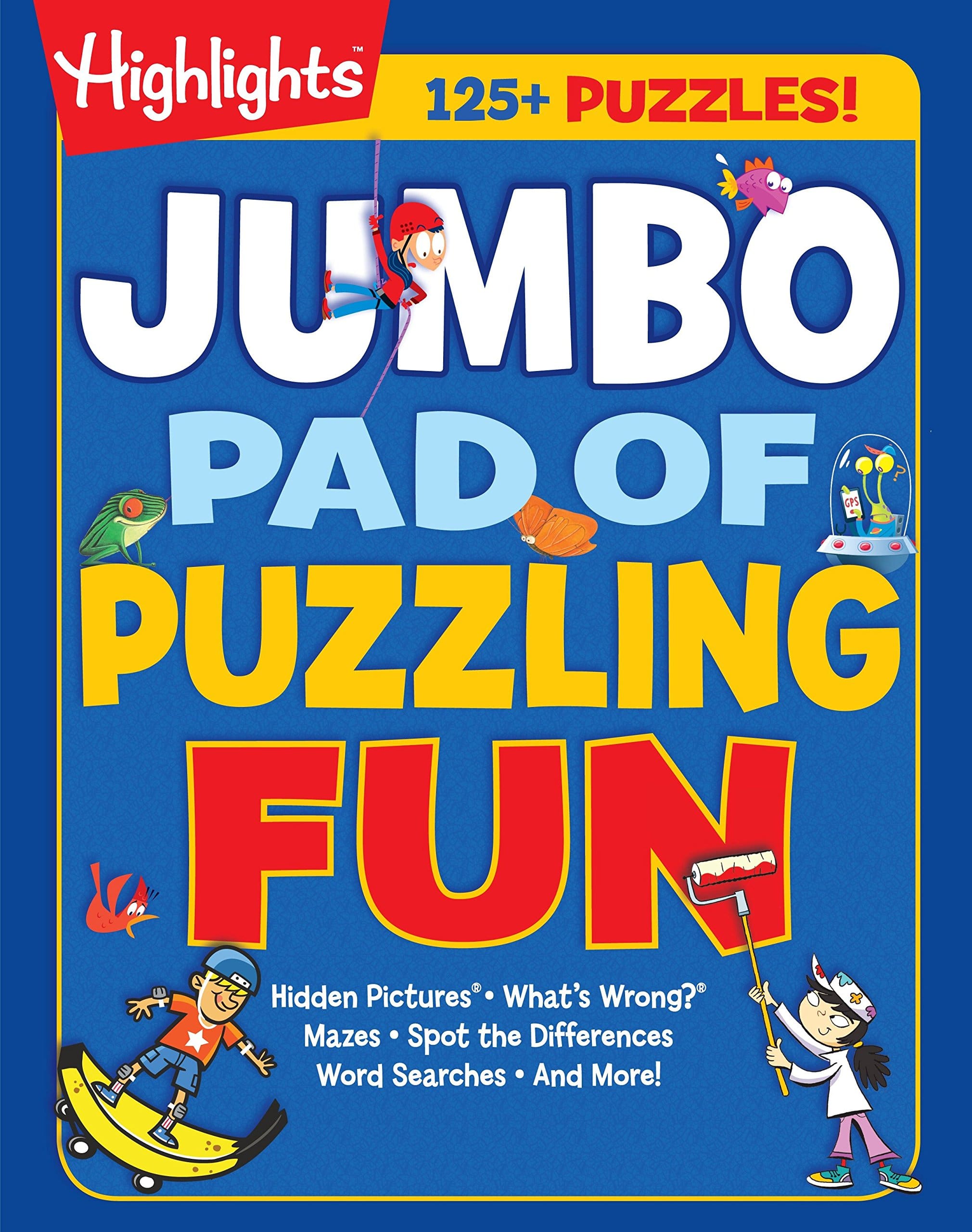 Highlights Jumbo Pad of Puzzling Fun by Penguin Random House