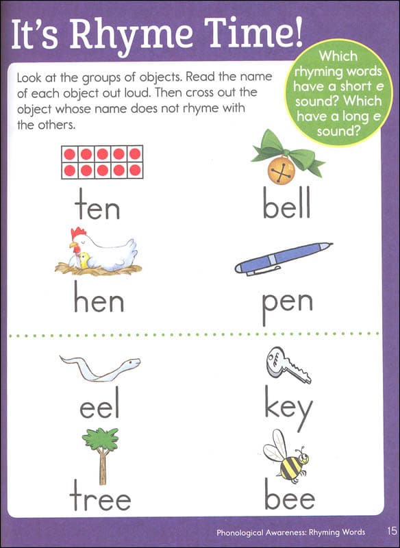 Highlights Kindergarten Reading Workbook by Penguin Random House 2