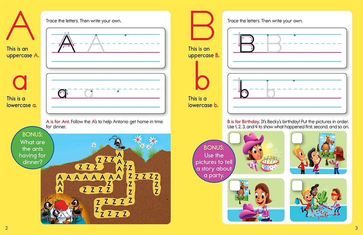 Highlights Preschool Letters Workbook by Penguin Random House 1
