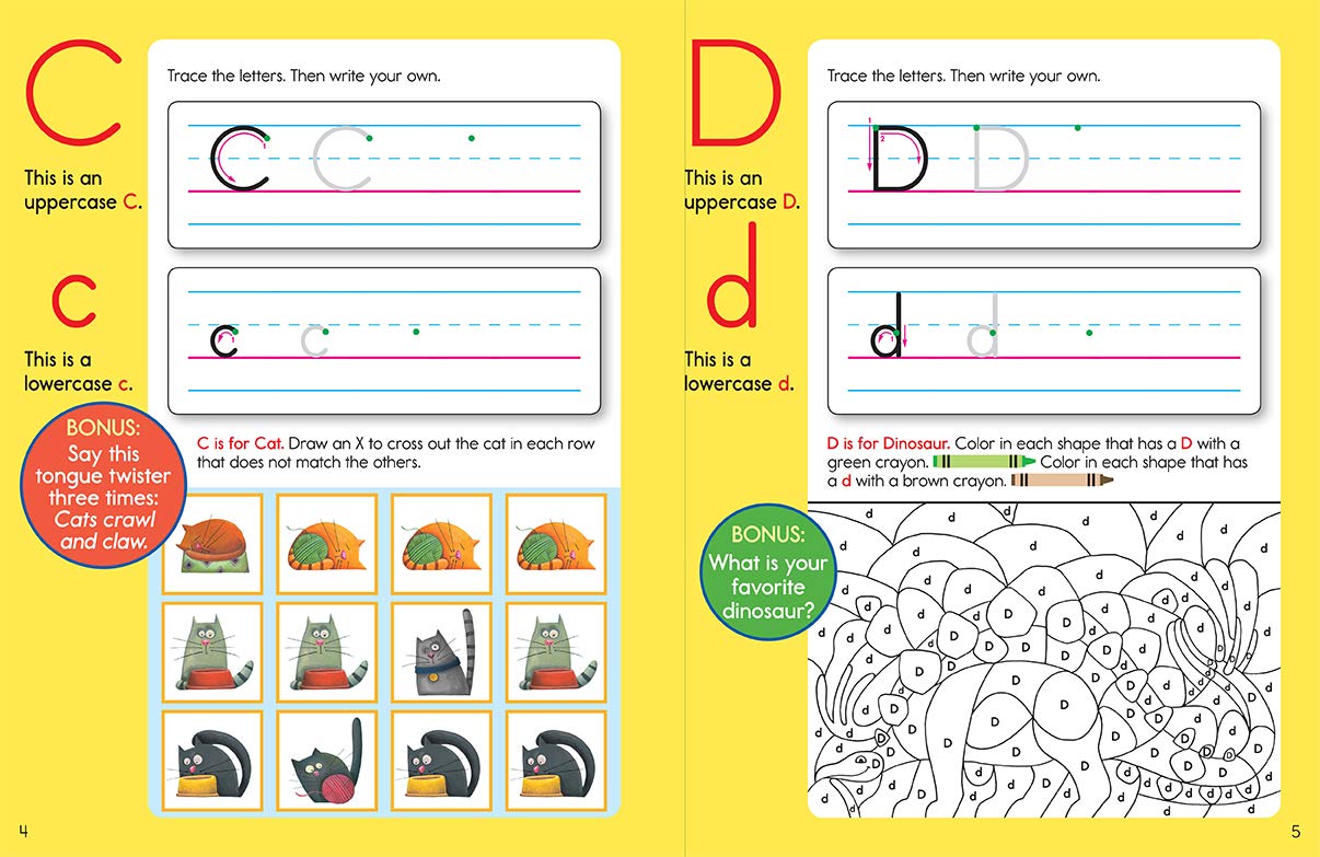 Highlights Preschool Letters Workbook by Penguin Random House 2