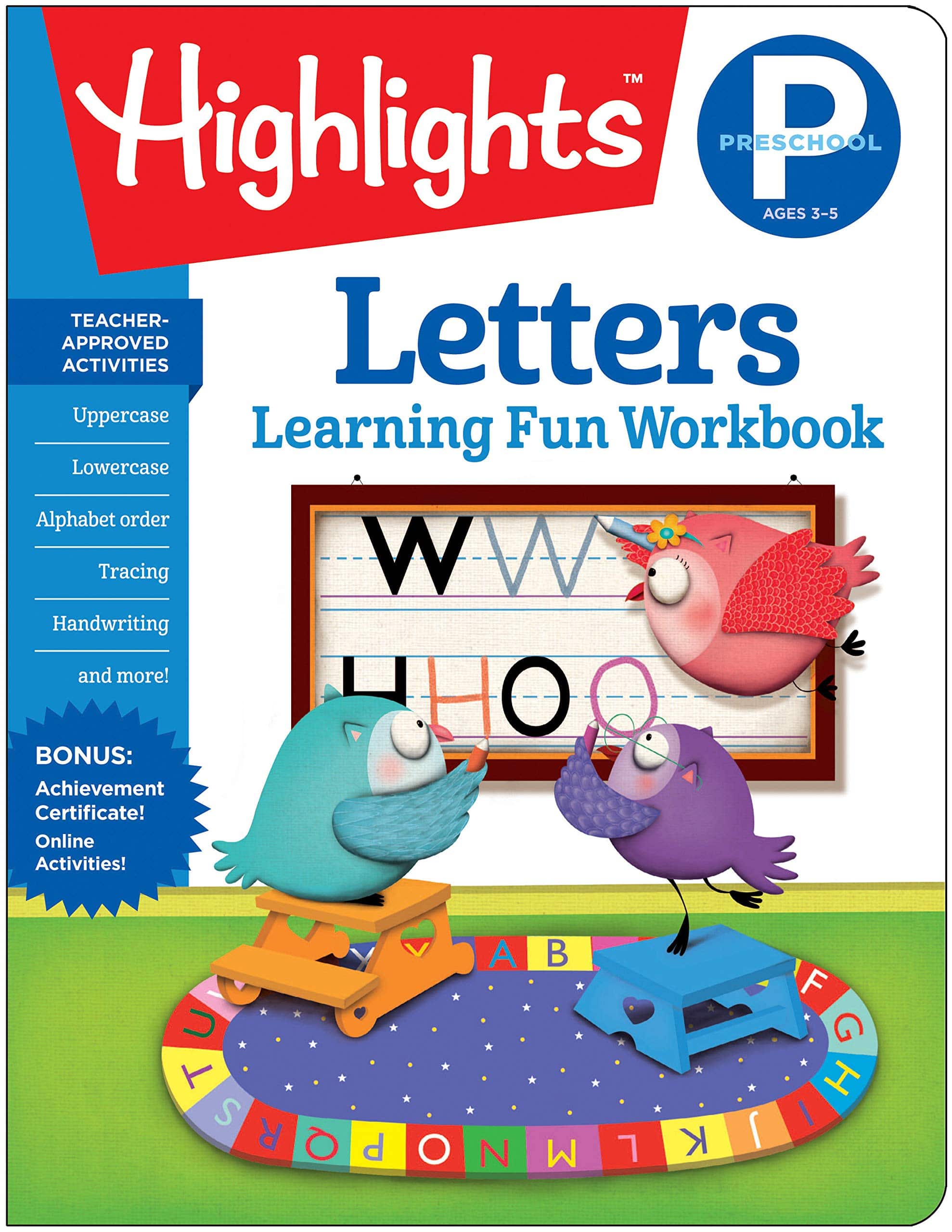 Highlights Preschool Letters Workbook by Penguin Random House