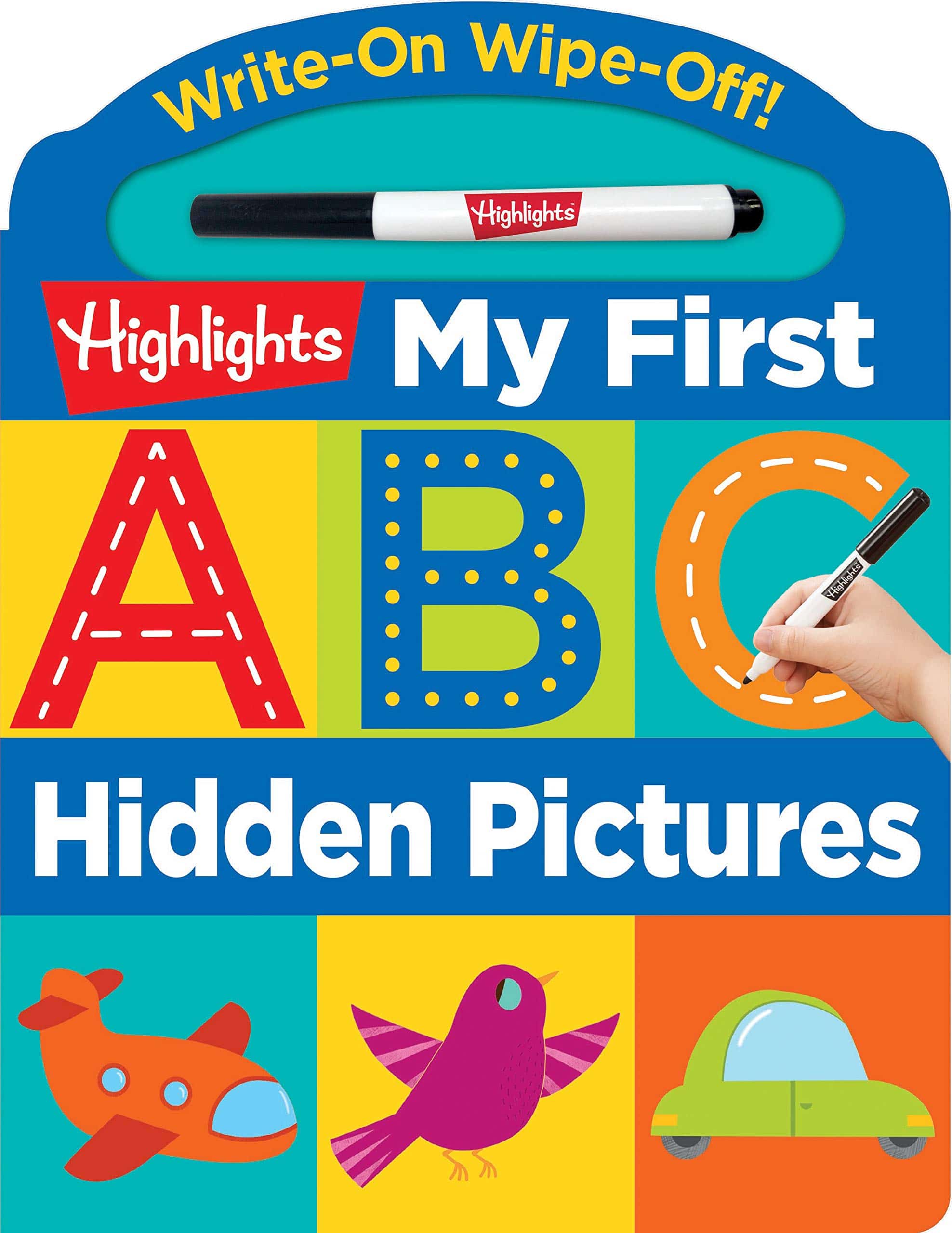 Highlights rite On Wipe Off My First ABC Hidden Pictures by Highlights