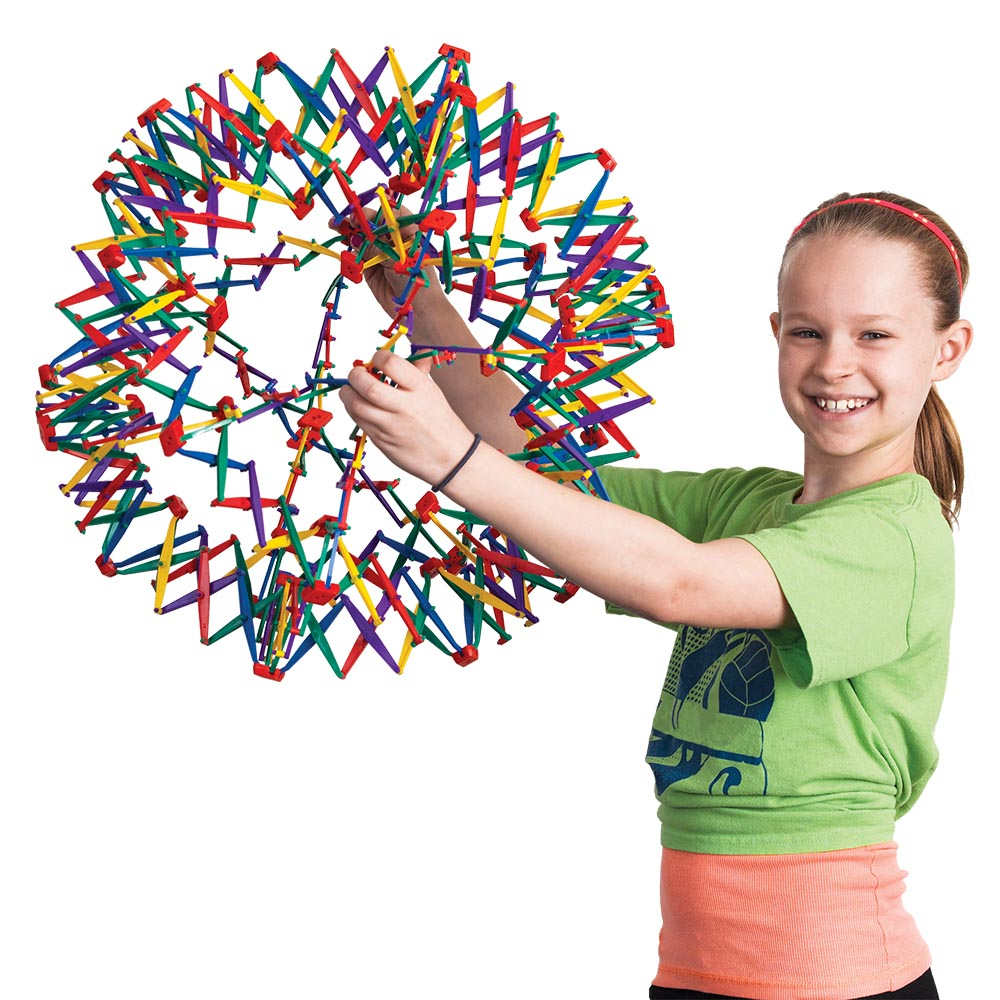 Hoberman Sphere - Rainbow-by-Tedco
