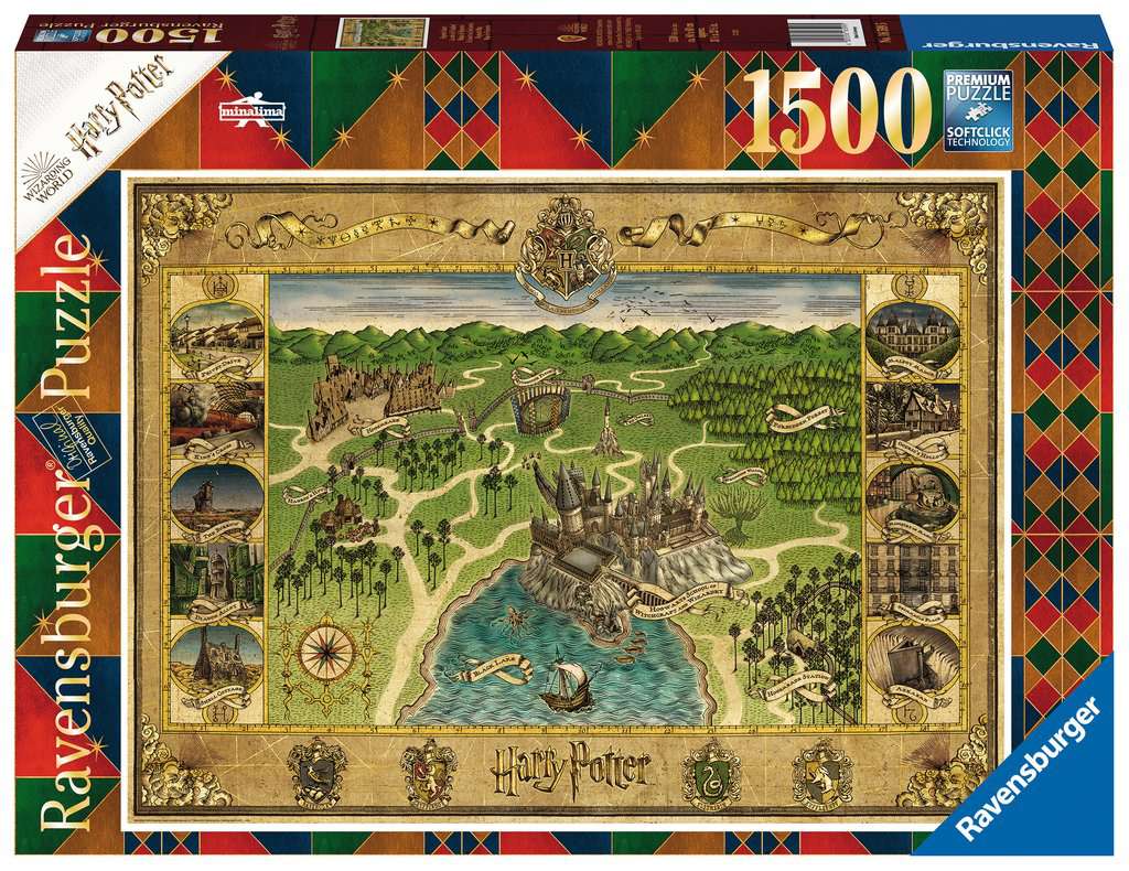 Hogwarts 1500pc Puzzle by Ravensburger
