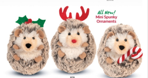 Holiday Spunky Hedgehog-by-Douglas