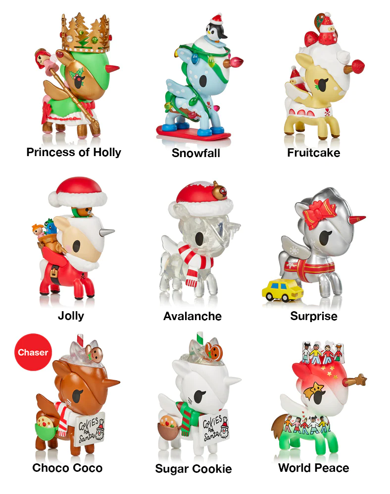 Holiday Unicorno Series 4 Blind Box by Tokidoki 1