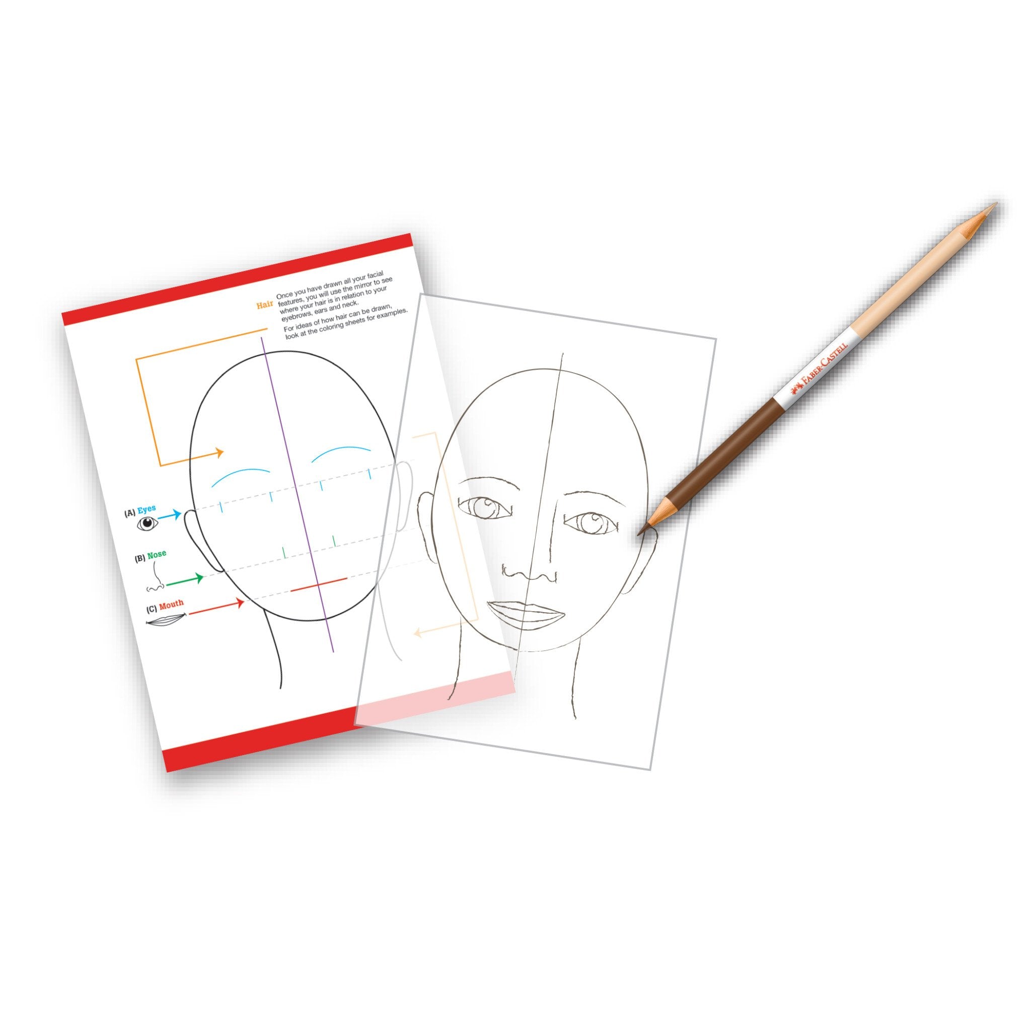 How To Draw Faces Art Set by Faber Castell 4