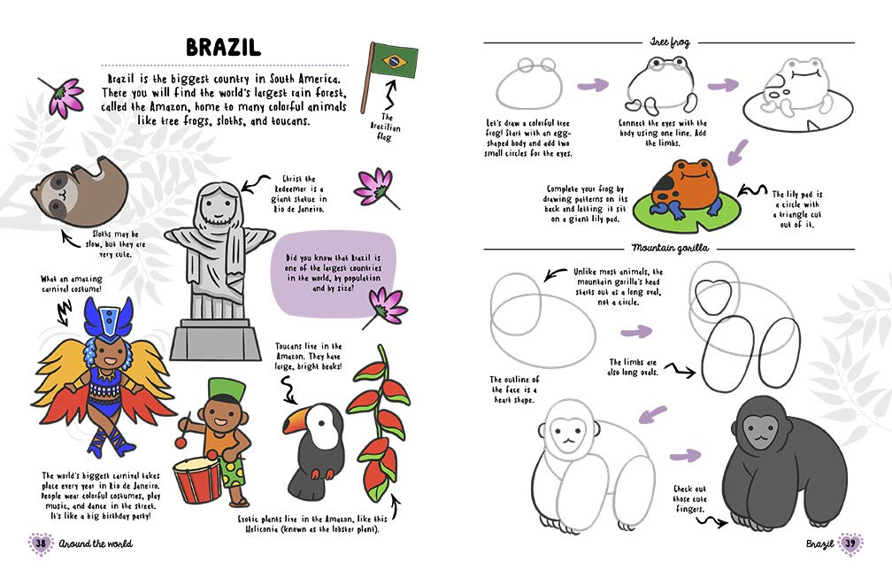 How to Draw Cute Stuff Around the World by Sterling Publishing 2