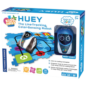 Huey The Line Tracking Color Sensing Robot by Thames Kosmos