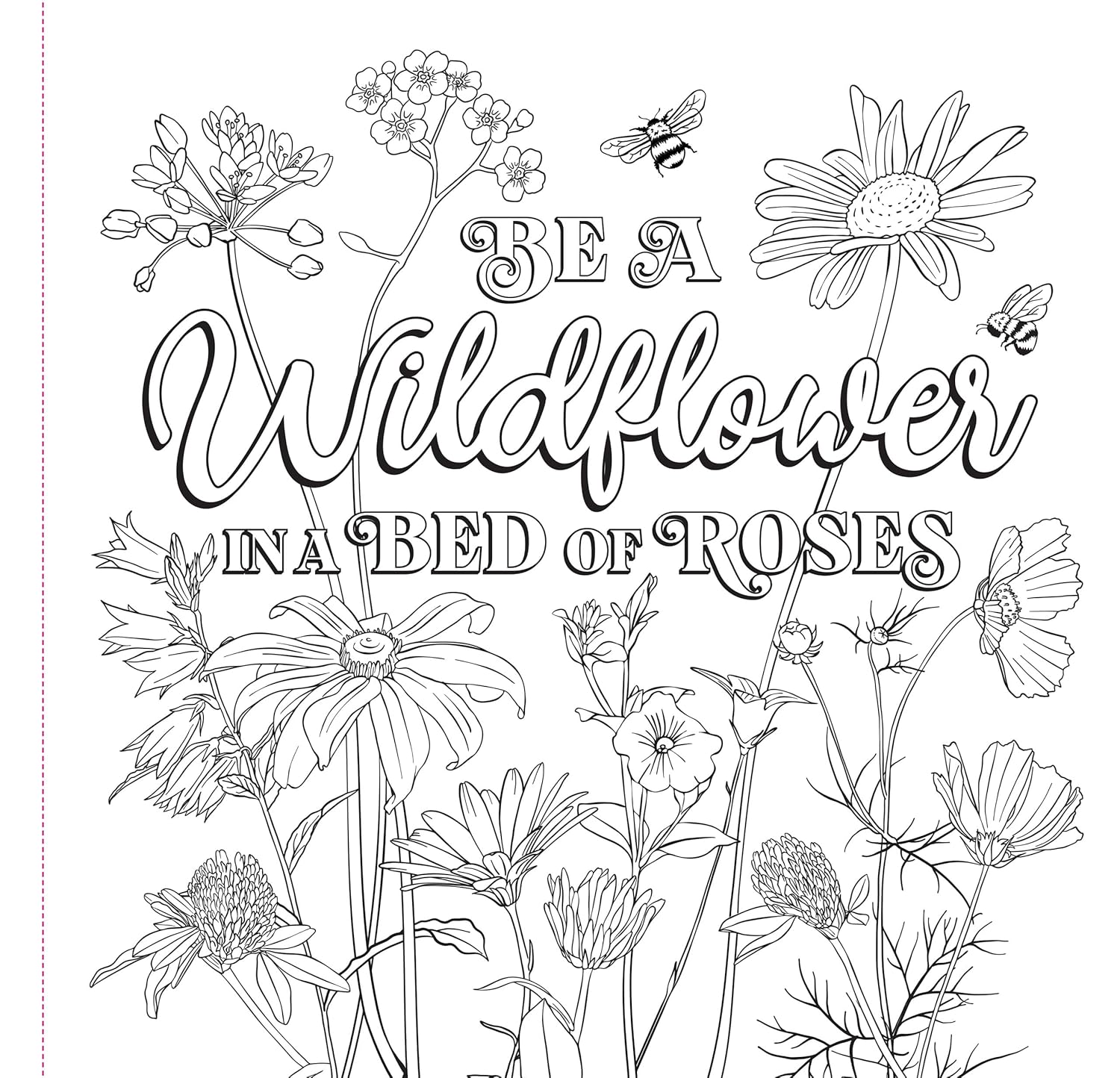 Wildflowers Adult Coloring Book by Peter Pauper Press