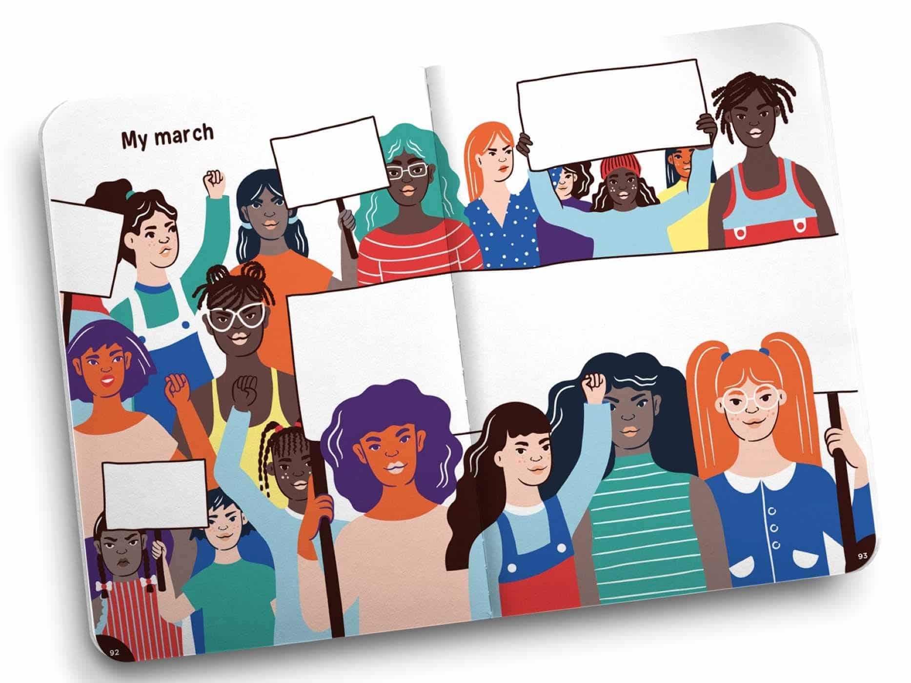 I Am a Rebel Girl A Journal to Start Revolutions by Simon Schuster 3