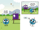 I Can Read Comics Level 2 Friendbots Blink and Block Make a Wish by Harper Collins 3