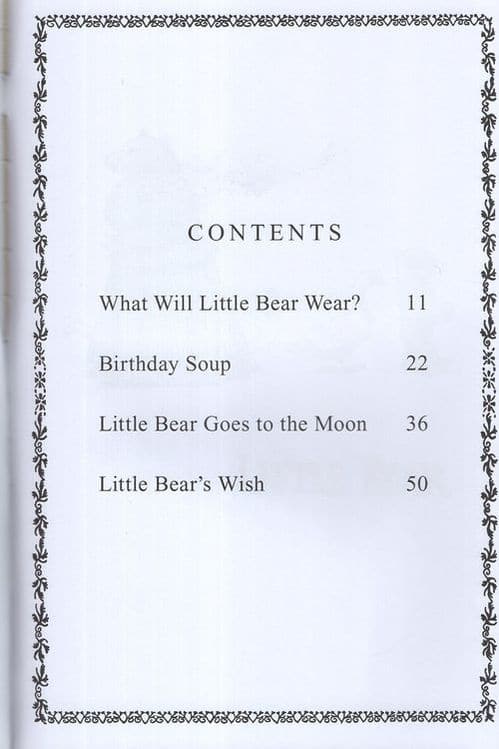 I Can Read Level 1 Little Bear by Harper Collins 1