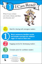 I Can Read Level 1 Ranger Rick I Wish I Was a Llama by Harper Collins 1
