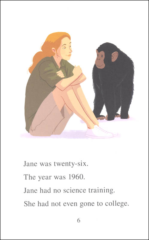 I Can Read Level 2 Jane Goodall Champion of Chimpanzees by Harper Collins 4
