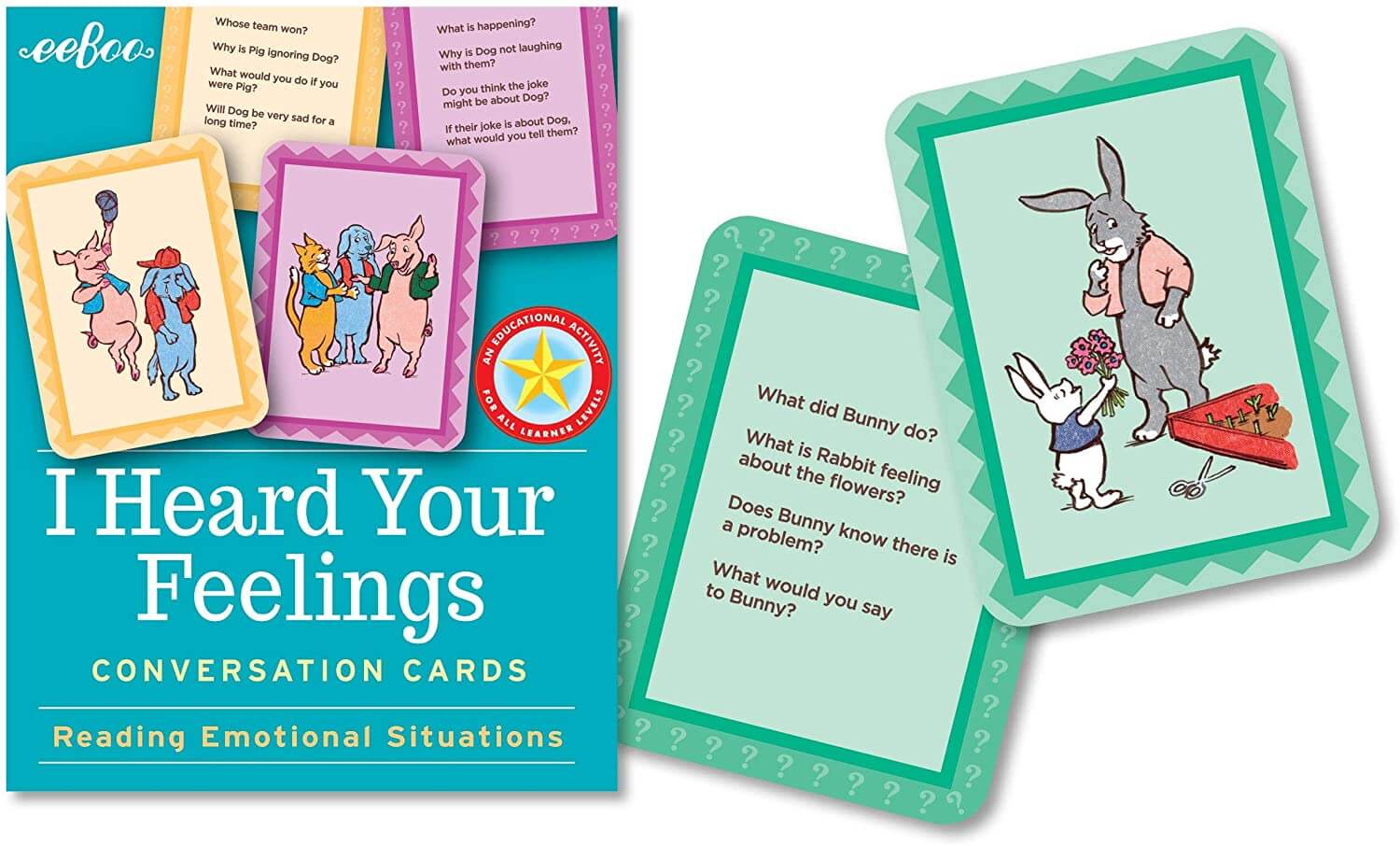 I Heard Your Feelings Conversation Cards by eeBoo 1