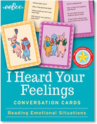 I Heard Your Feelings Conversation Cards by eeBoo