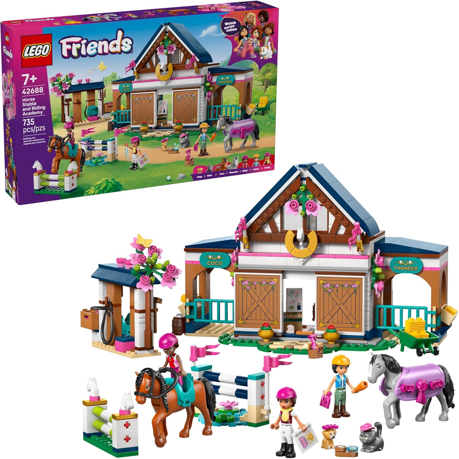 Friends Horse Stable and Riding Academy by Lego