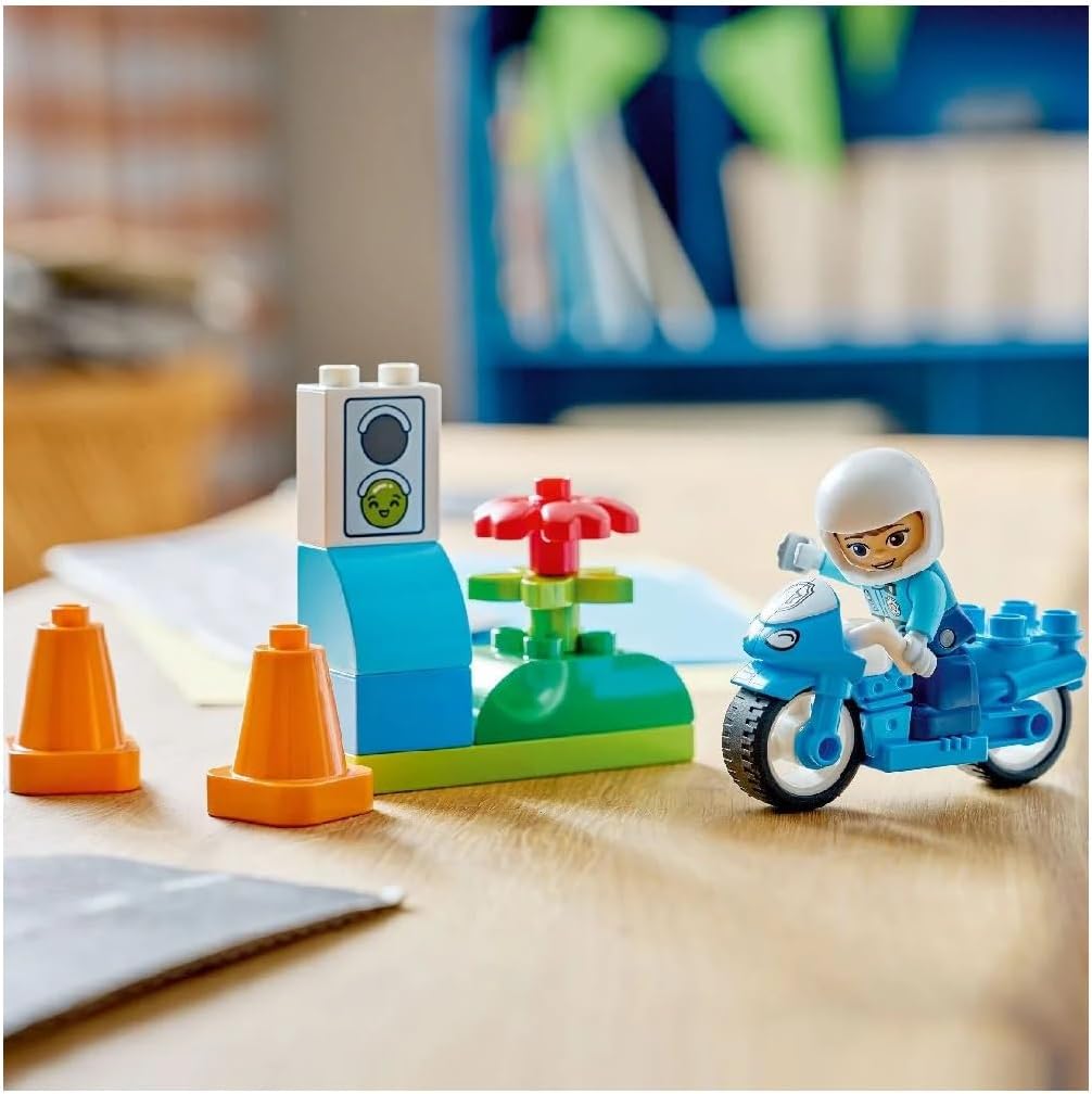 Duplo Blue Police Bike by Lego