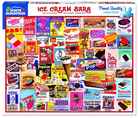 Ice Cream Bars 1000pc Puzzle by White Mountain Puzzles