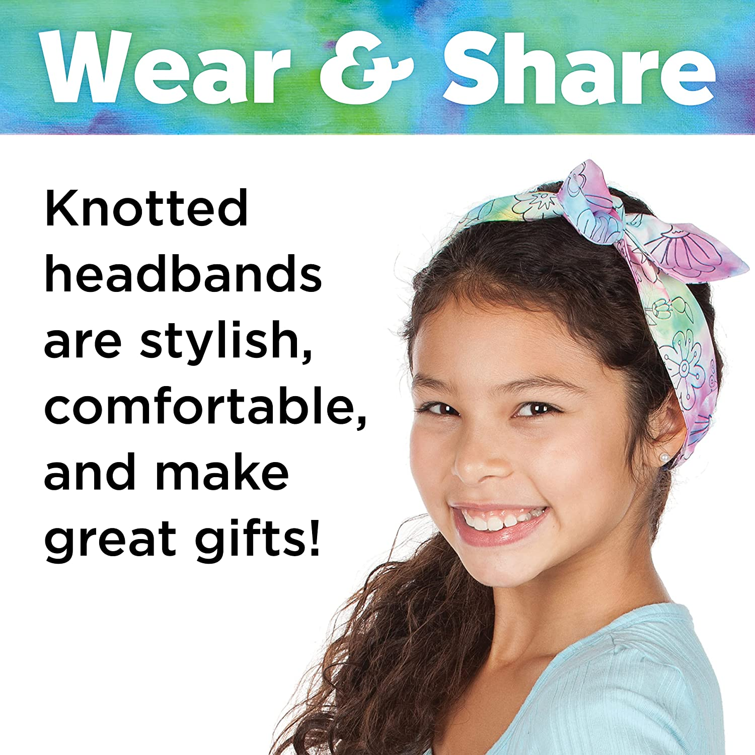 Ice Dye Headbands by Creativity for Kids 4