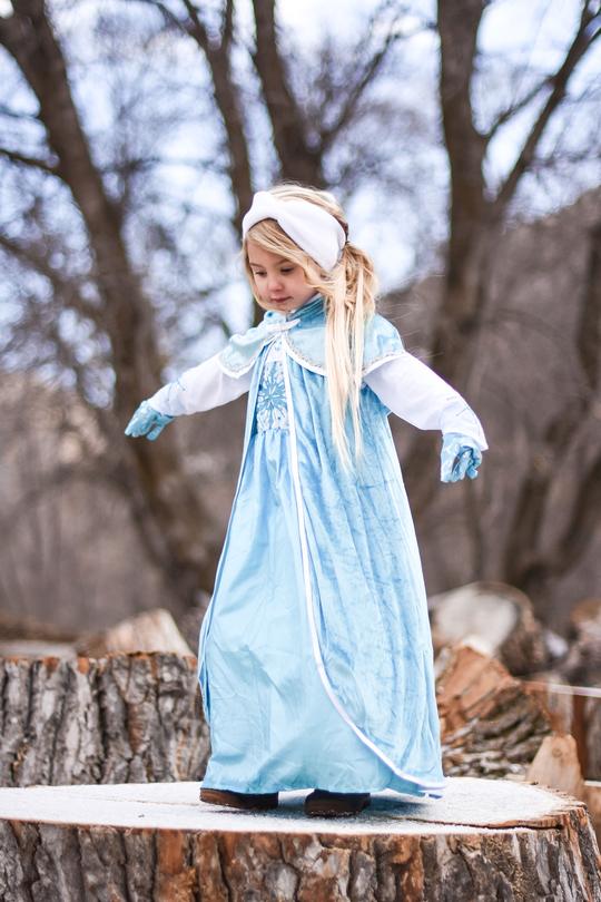 Ice Princess Cloak SM 1 5 Years by Little Adventures 4