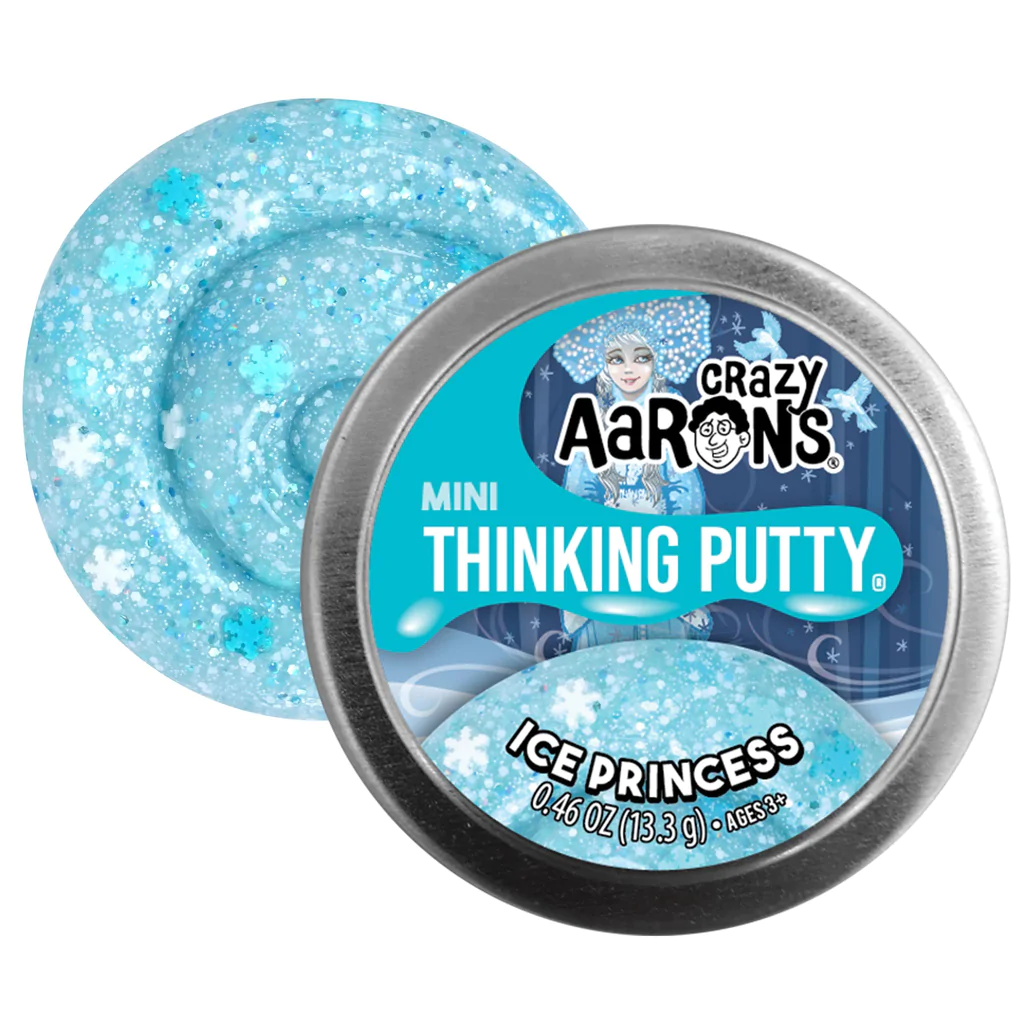 Ice Princess Holiday Putty Mini Tin by Crazy Aarons Putty World