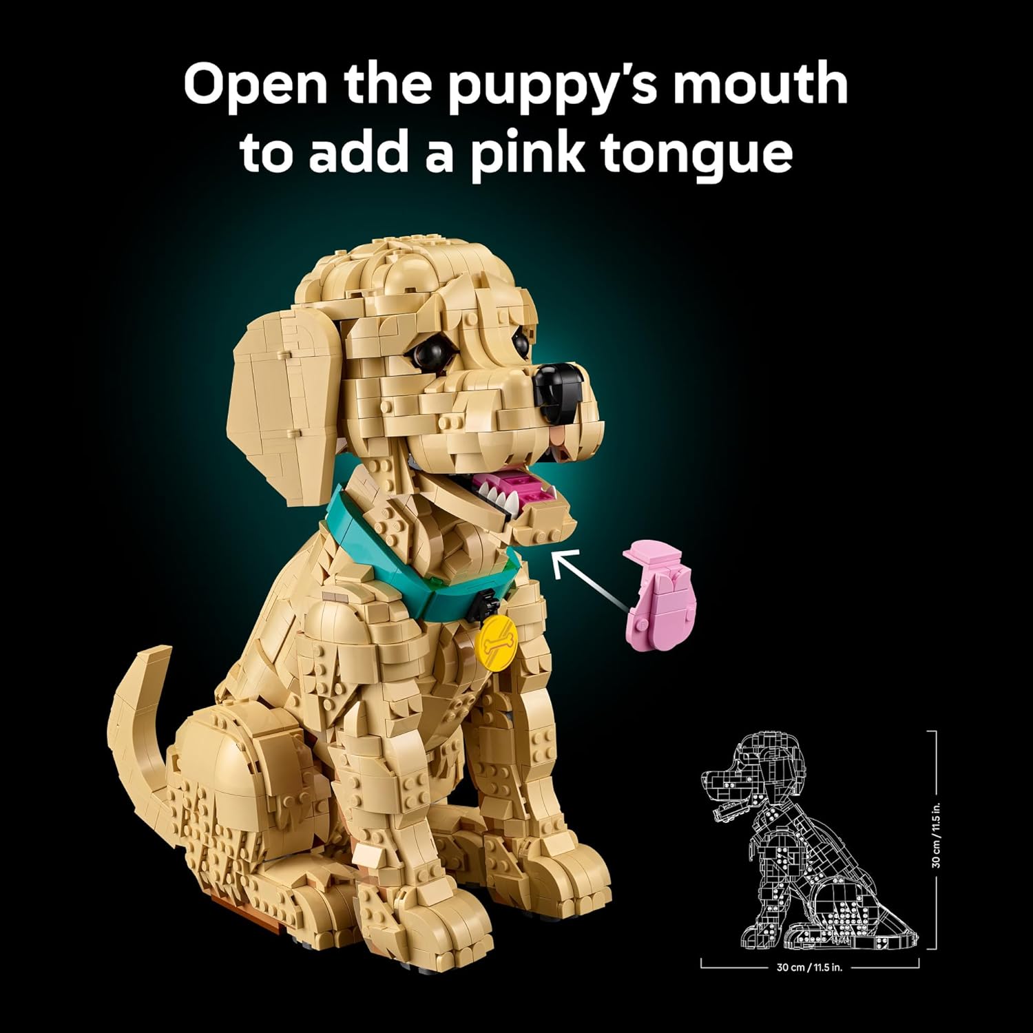 Icons Golden Retriever Puppy – A2Z Science & Toys