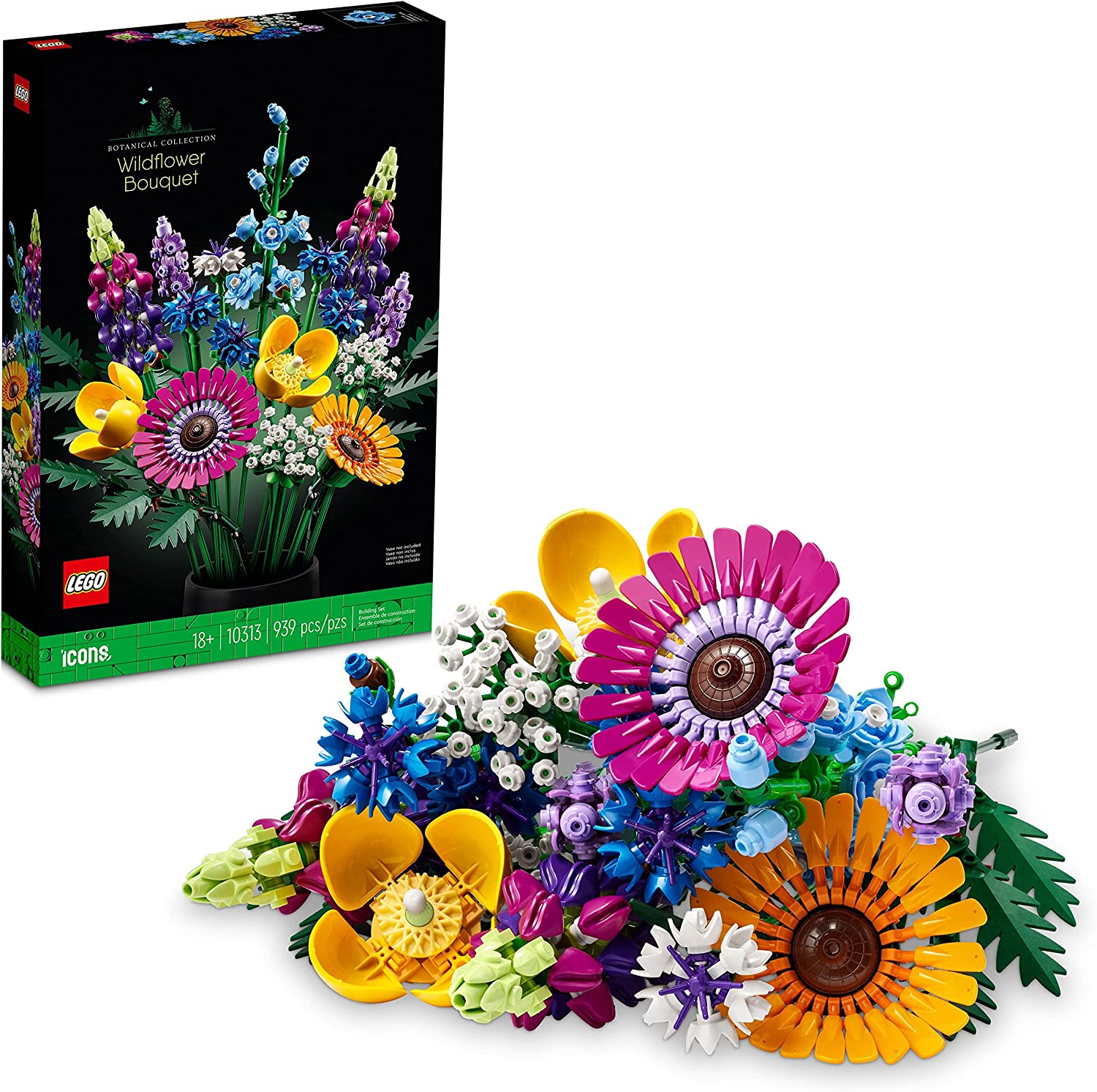 Icons Wildflower Bouquet-by-Lego