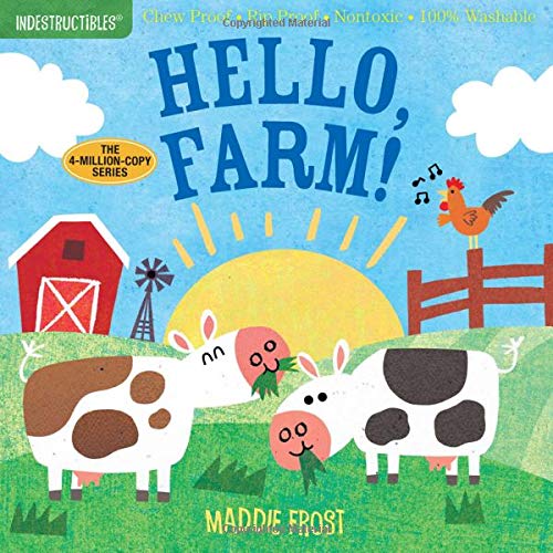 Indestructibles Hello Farm by Workman