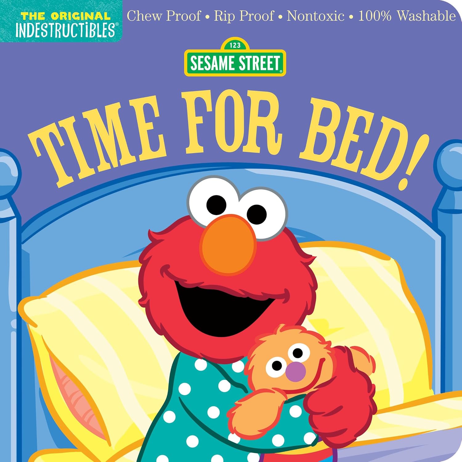 Indestructibles: Sesame Street: Time for Bed!-by-Workman Publishing