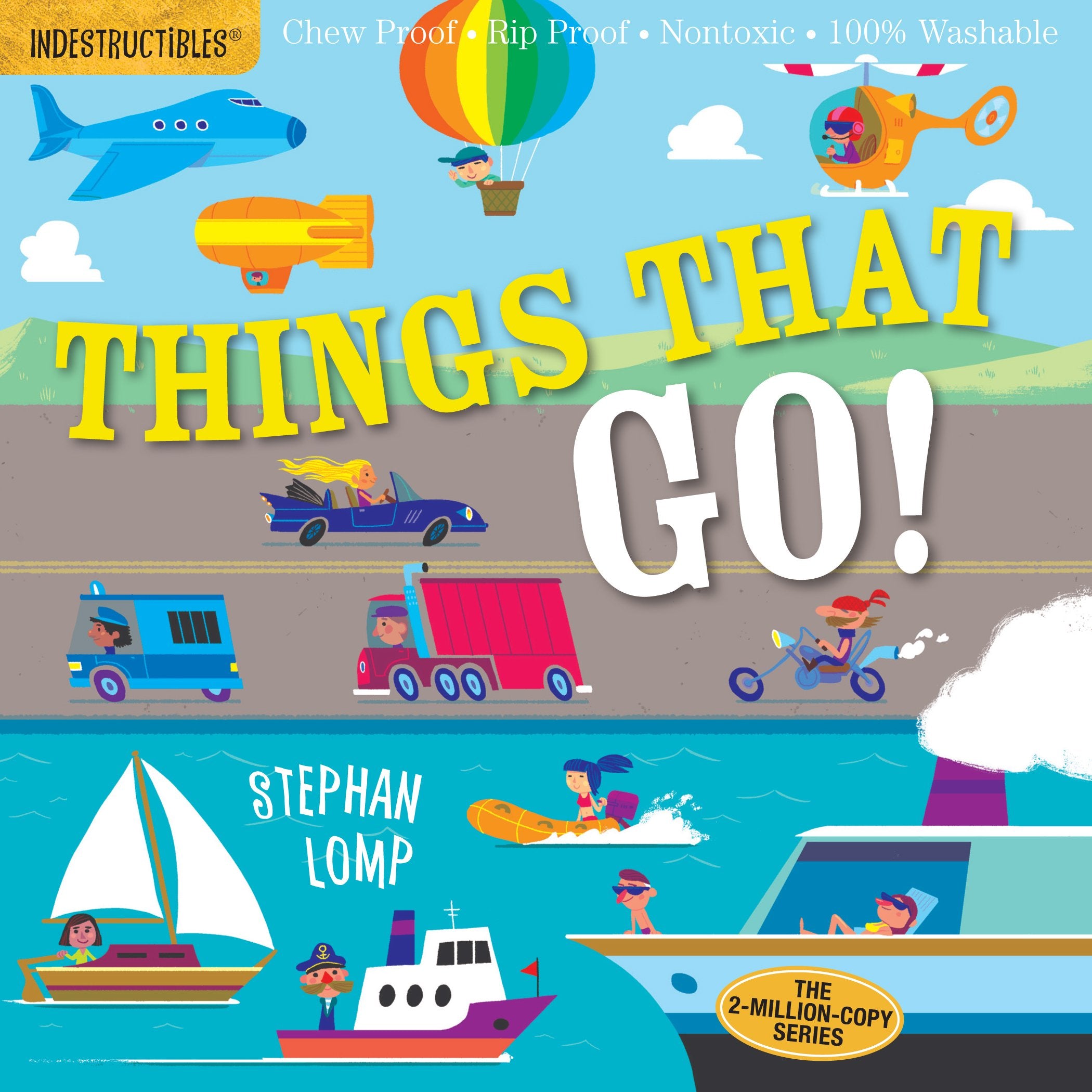 Indestructibles Things That Go-by-Workman Publishing